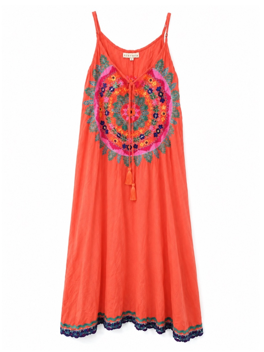 Ruby Yaya Meadow Orange Dress - Picture 2 of 4